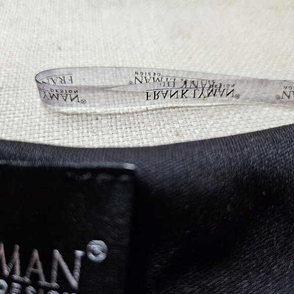 Frank Lyman Design Black Textured Velvet Tunic Top - Size 8 - Picture 6 of 9